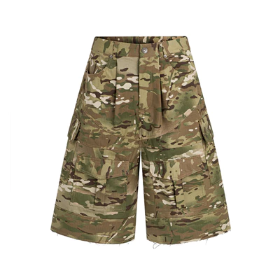 Quần Short Túi Hộp Kaki Màu Camo - Ivankov Engine Khaki Cargo Short