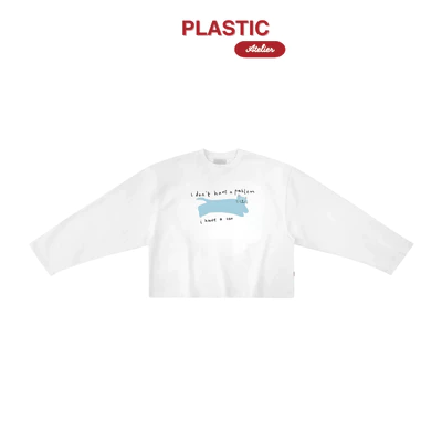 Áo thun tay dài oversized boxy, áo thun local "A Cat" 250gsm Cổ Tròn Unisex Nam Nữ Basic TRANGCAT02