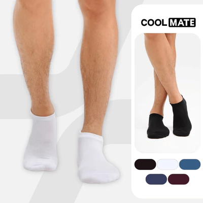 Tất cổ ngắn cotton Coolmate