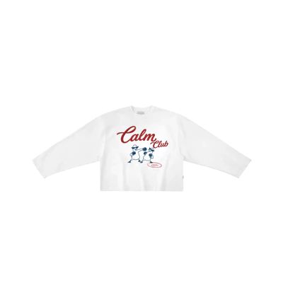 Áo Thun Tay Dài Long Sleeve Boxy "Calm" 250gsm Form Rộng Cổ Tròn Unisex Nam Nữ Basic TRANGCALM02