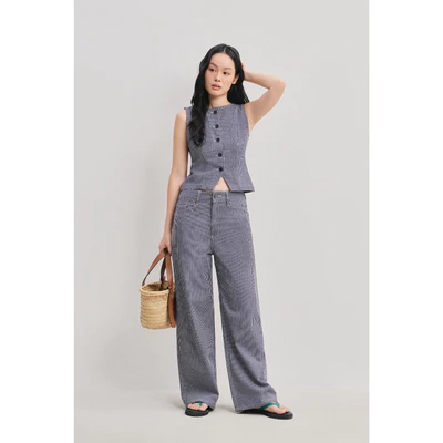 Quần Jeans nữ ống thẳng LIBÉ Denim Straight Leg 7817