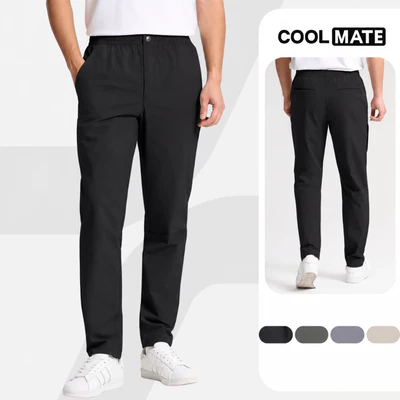 Quần dài Outdoor Flex Pants co giãn trượt nước quần thể thao trekking chống bám bụi Coolmate