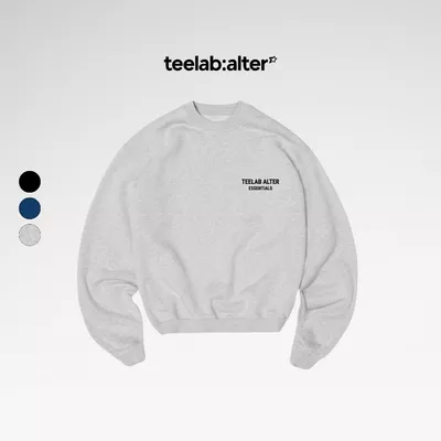 Áo Nỉ Bông Teelab Alter Relaxed Fit Fleece Essentials FW26 Sweater HD147