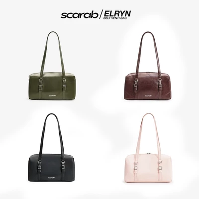 [QUÀ TẶNG] Túi xách đeo vai SCARAB ELRYN BELT VENTI BLACK
