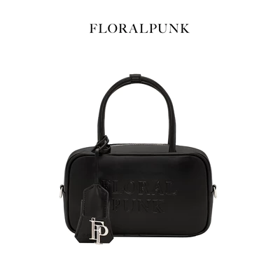 [NEW] Túi xách Floralpunk Berlin Mini Briefcase - Black - Chất liệu da PU cao cấp - Đeo chéo/ Đeo vai/ Xách tay