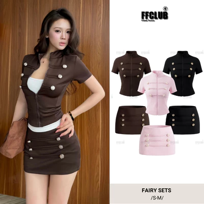 [DEAL MỞ BÁN] ÁO BODY DÂY KÉO & CHÂN VÁY FAIRY FFCLUB