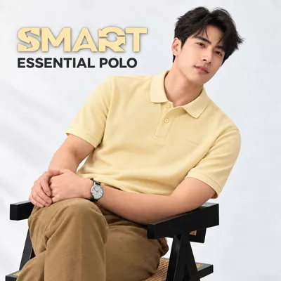 Áo polo nam ESSENTIAL POLO TORANO trơn logo ngực, Chống Nhăn,Bền Màu,Thiết Kế Trẻ Trung ESTP042