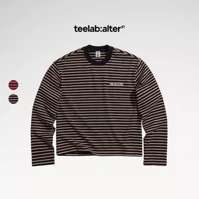 Áo Thun Dài Tay Teelab Alter Regular Cotton Striped Long Sleeve TS449