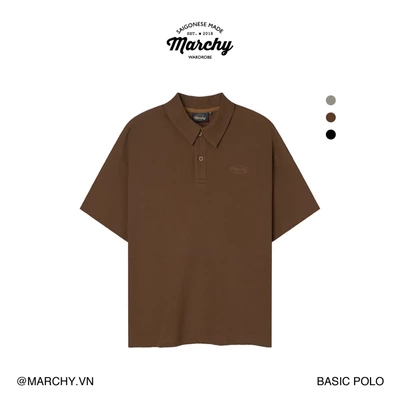MARCHY - Basic Polo - Áo tay ngắn có cổ