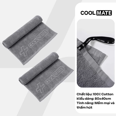 Combo Khăn đa năng mềm mại thấm hút, khăn tập gym, thể thao, Tennis, Pickleball Coolmate