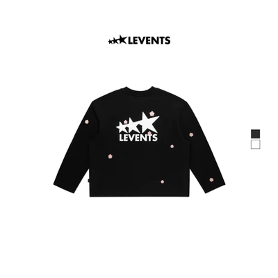 Áo Thun Tay Dài Levents® Sakura Heavyweight Long Sleeve Boxy Tee