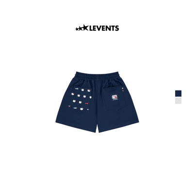 Levents® x Hello Kitty | Quần Đùi  Emoji Pattern Shortpants