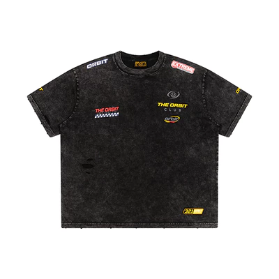 Áo Thun The ORBIT REDLINE WASHED TEE - Form Oversize - Local Brand Chính Hãng