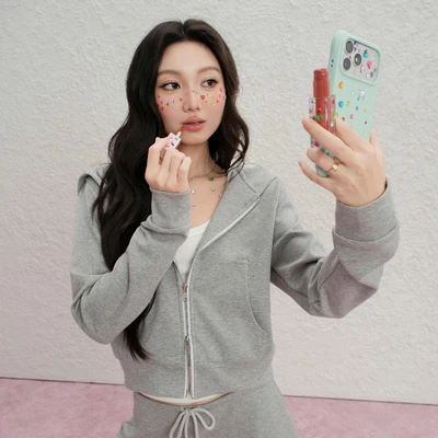 KIDO - Áo khoác zip có nón KDSW ZIP HOODIE