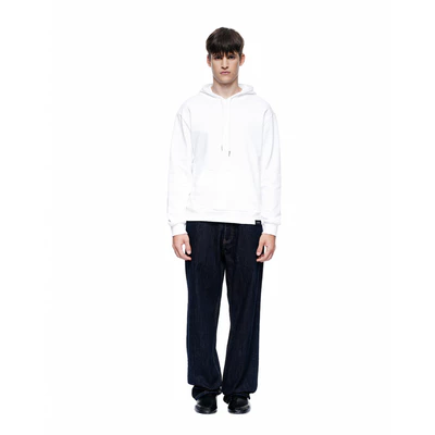 Eleven - Áo Nỉ Hoodie Unisex Nam Có Nón Trùm Đầu | Màu Trắng