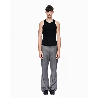 Eleven - Quần Tây Unisex Nam Nữ Dáng Bootcut | Màu Xám