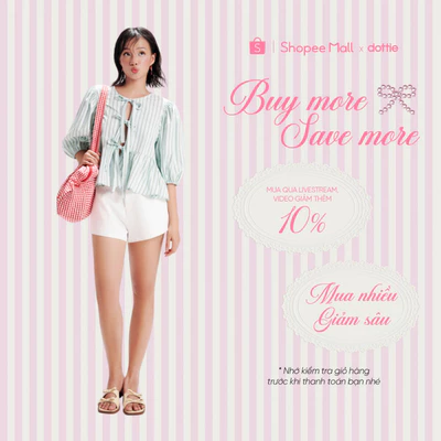 DOTTIE - Quần short cạp trễ - Q0349