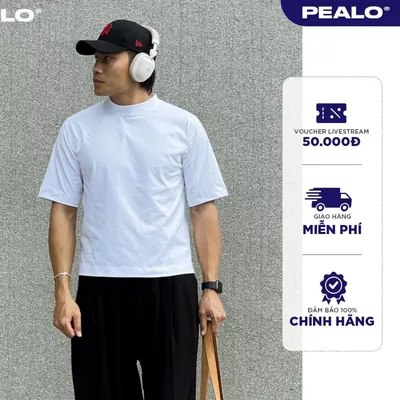 Áo thun nam nữ PEALO form Boxy cotton 250gsm SPT2