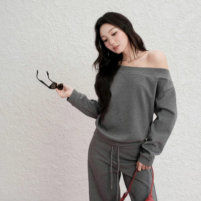 KIDO - Áo lệch vai tay dài DEAVEN TOP