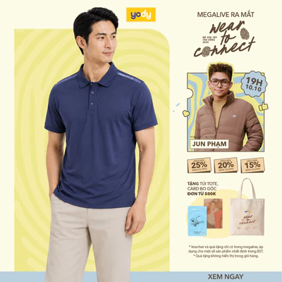 Áo Polo Nam Yody Thể Thao Siêu Nhẹ Thoáng Khí MAPO26A069