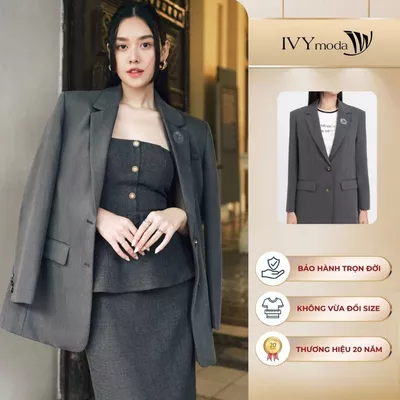 Áo vest suông SOLAR nữ IVY moda MS 67B9546