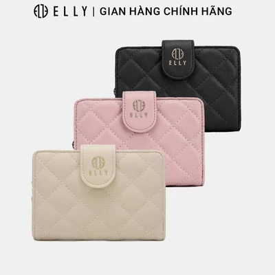 Ví nữ ELLY EVH70 da tổng hợp cao cấp ví cầm tay mini thời trang chính hãng
