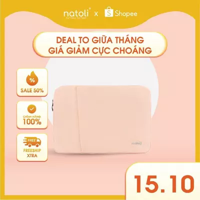 Túi bảo vệ laptop thương hiệu NATOLI đủ size dày dặn kháng nước BST Eager Laptop Bag T7