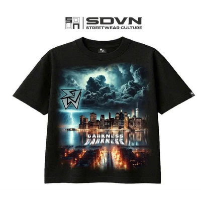 Áo Thun Form Big Boxy "Urban Darkness " cotton 100% Brand Chính Hãng SDVN UNISEX