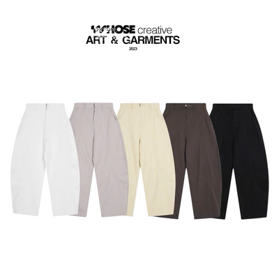 WHOSE x YC1996 - Quần Jeans Kaki Tapered Pants Ống Rộng 5 Màu Local Brand Unisex