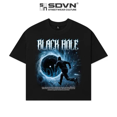 [Boxy Ngắn Dài Rộng Ngang] Áo Thun Form Big Boxy  Cosmic Runner  cotton 100%  Brand Chính Hãng SDVN UNISEX