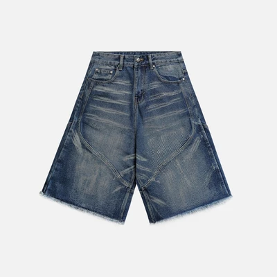 Quần NEEDS OF WISDOM Rebel Edge Jorts - Washed Blue - Local Brand Chính Hãng