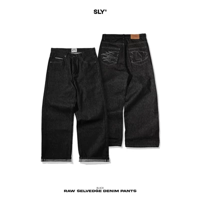 Quần Jeans SLY Raw Denim Selvedge Pants