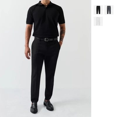 Quần Tây Nam Basic September 1B, Chất Vải Cotton Pha Spandex Thoải Mái, QT0028, SOME HOW STORE
