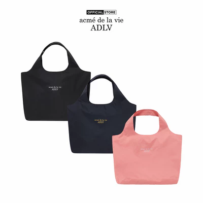 Túi Đeo Vai ADLV Basic Logo Đen/Xanh navy/Hồng - Hàng chính hãng
