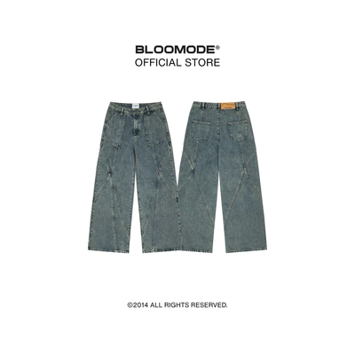 BLOOMODE® LOOSE FIT WASHED JEANS