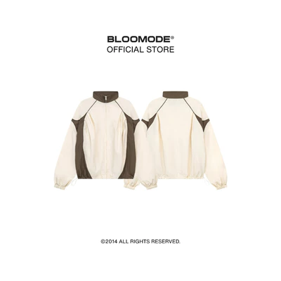 BLOOMODE® STUDDED ZIP-UP JACKET