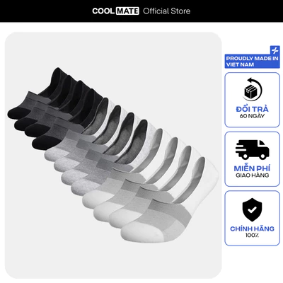 [MUA 2 GIẢM 5%]Pack Tất lười nam No show men socks - Coolmate