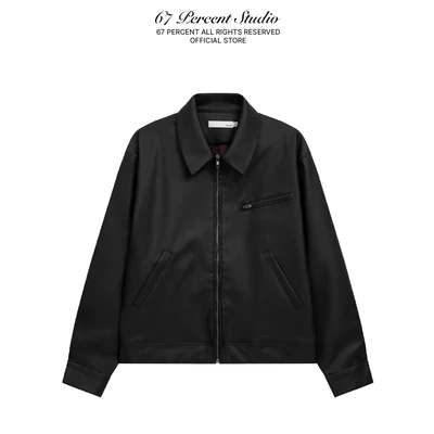 Áo Khoác Da Biker Chính Hãng 67PERCENT/67% - ESSENTIAL BIKER LEATHER JACKET