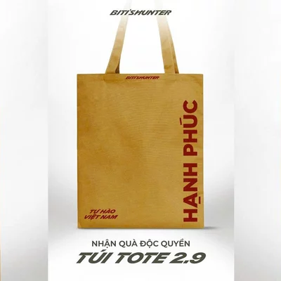 [Gift - Hàng Không Bán] Quà Tặng Độc Quyền Túi Tote 2/9