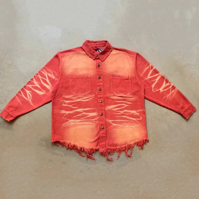 Áo Sơ mi Redrum V2 Washed Distressed