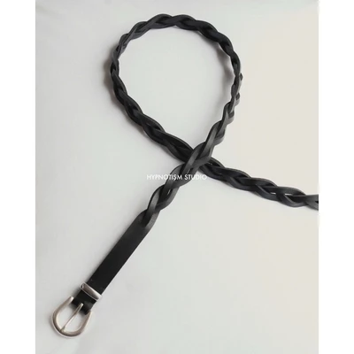 HYPNOTISM | "PLAITED LEATHER BELT" - Thắt lưng da bò đan chéo
