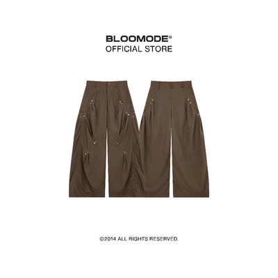 BLOOMODE® STUDDED BAGGY PANTS