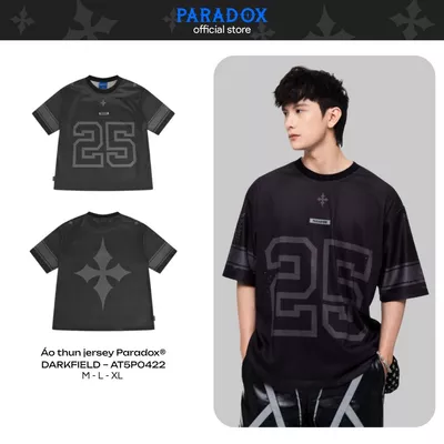 Áo thun jersey DARKFIELD vải mesh AT5P0422