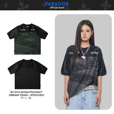 Áo Thun oversize Paradox DREAM TEAM JERSEY TEE AT5V0301