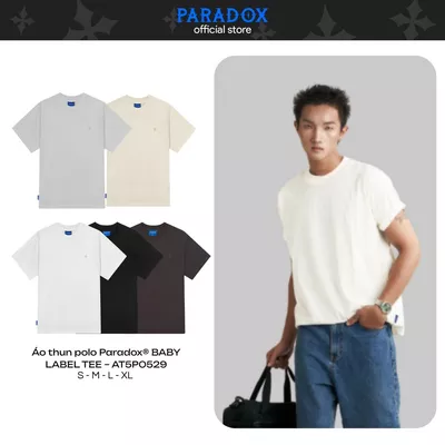 Áo thun BABY LABEL TEE Cotton PARADOX AT5P0529