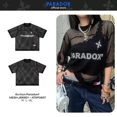 Áo thun MESH JERSEY lưới poly PARADOX AT5P0657