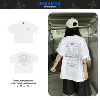Áo thun HERITAGE LIBRARY  TEE Cotton PARADOX  AT5P0641