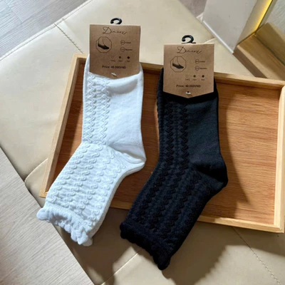 Tất Vớ Viền Bèo Nữ Dincox Chính Hãng - có thể giặt máy
