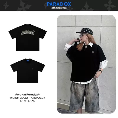 Áo thun PATCH LOGO TEE Cotton PARADOX AT5P0634