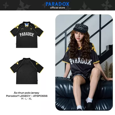 Áo thun polo LEGECY JERSEY TEE mesh polyester PARADOX AT5P0656